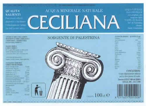 Acqua Minerale Ceciliana