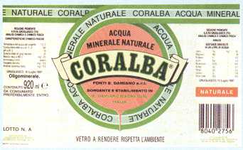 Acqua Minerale Coralba