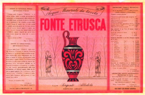Acqua Minerale Fonte Etrusca