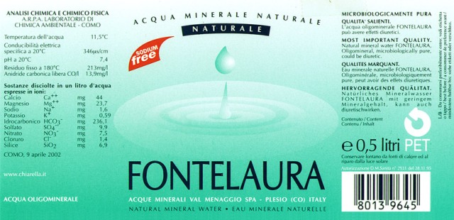 Acqua Minerale Fontelaura