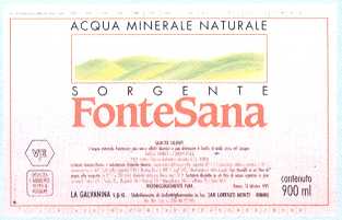 Acqua Minerale Fontesana