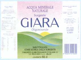 Acqua Minerale Giara