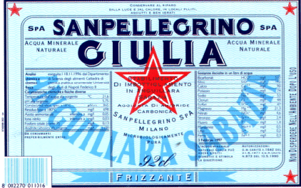 Acqua Minerale Giulia