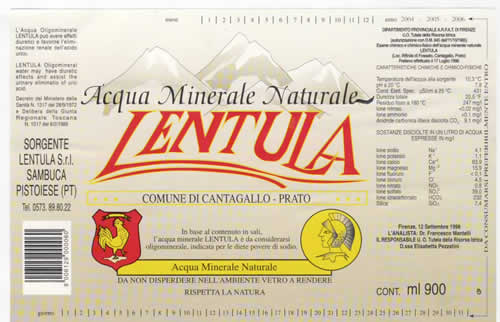 Acqua Minerale Lentula