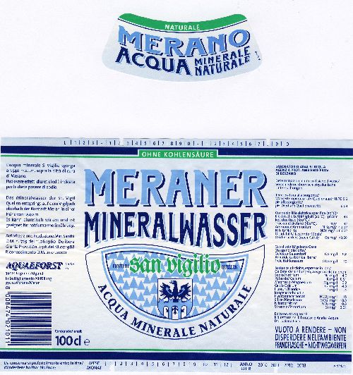 Acqua Minerale Meraner