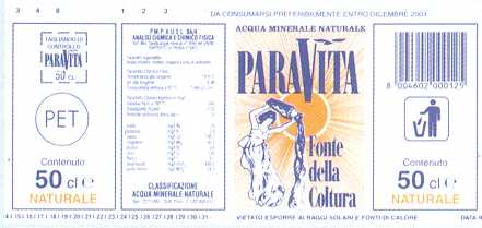 Acqua Minerale Paravita