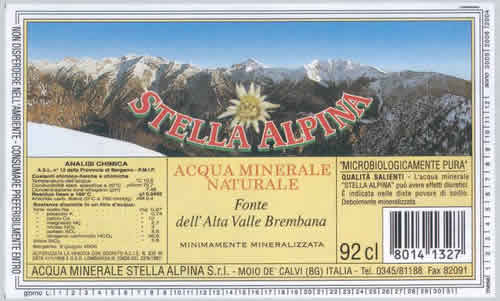 Acqua Minerale Stella Alpina