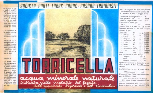 Acqua Minerale Torricella