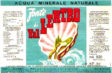 Acqua Minerale Val Di Lentro
