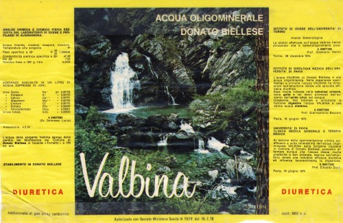 Acqua Minerale Valbina