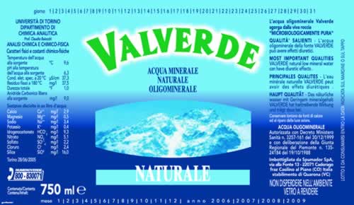 Acqua Minerale Valverde