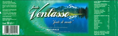 Acqua Minerale Ventasso