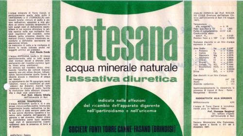 Acqua Minerale Antesana