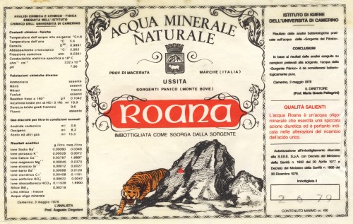 Acqua Minerale Roana