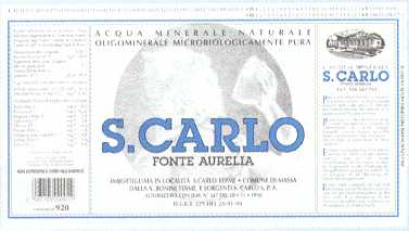 Acqua Minerale S. Carlo