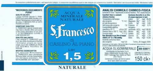 Acqua Minerale S. Francesco