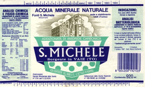 Acqua Minerale San Michele