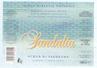 Acqua Minerale Sandalia