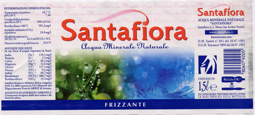 Acqua Minerale Santafiora